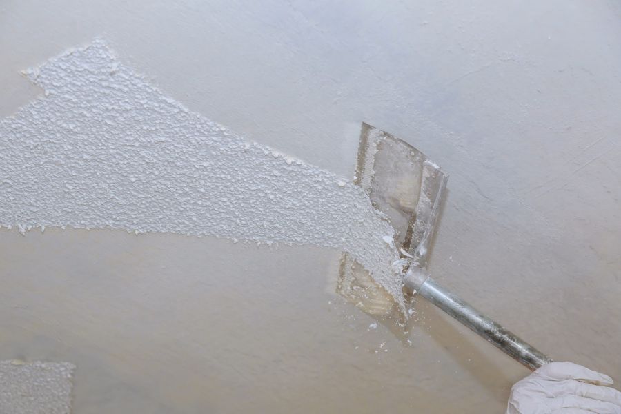 Popcorn Ceiling Removal by Rainbow Painting Services