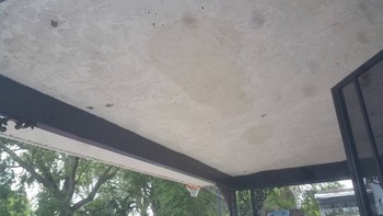after ceiling patch up 