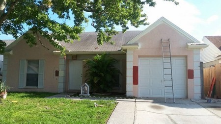 Before Exterior House Repainted